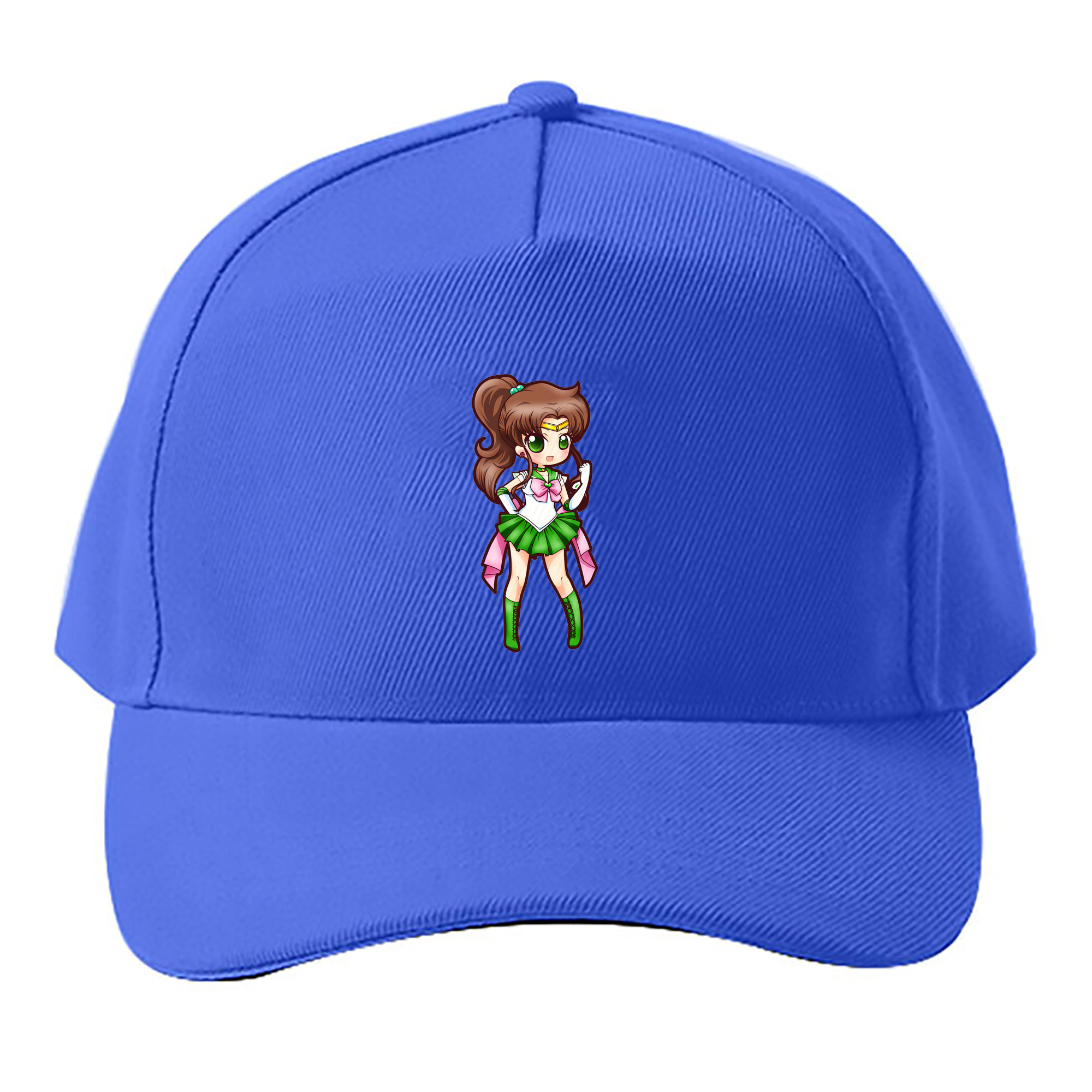 （画像用） 美少女戦士セーラームーン 木野 まこと きの まこと Sailor Moon Kino Makoto （セーラージュピター；Sailor Jupiter） ベースボールキャップ 綿100％ 男女兼用 帽子 スポーツ